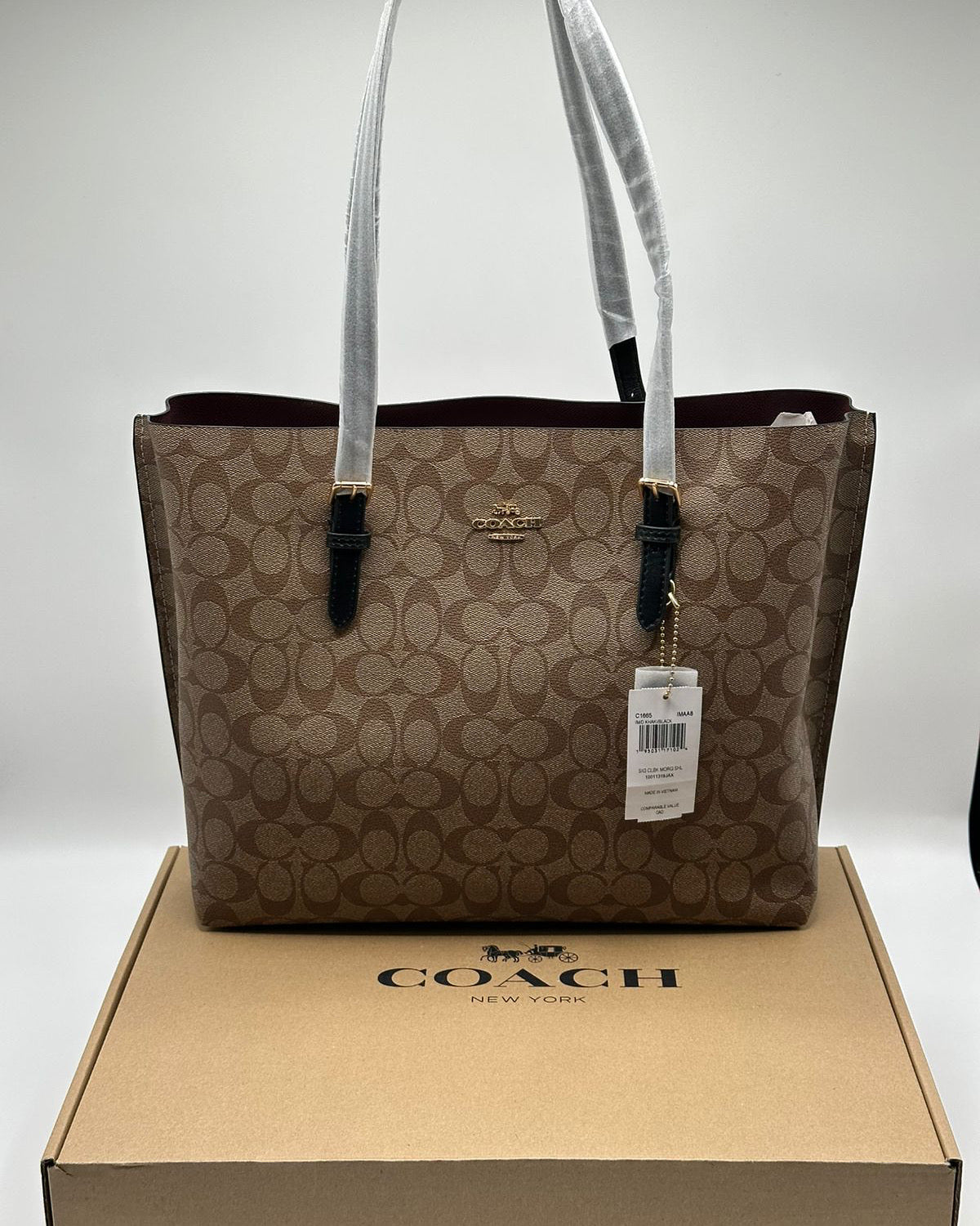Coach MollieTote Bag with Brand Box