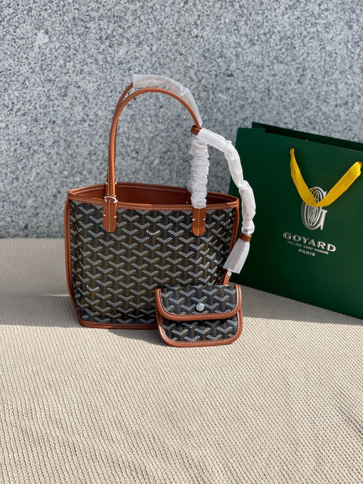 Goyard Mini Tote with Pouch