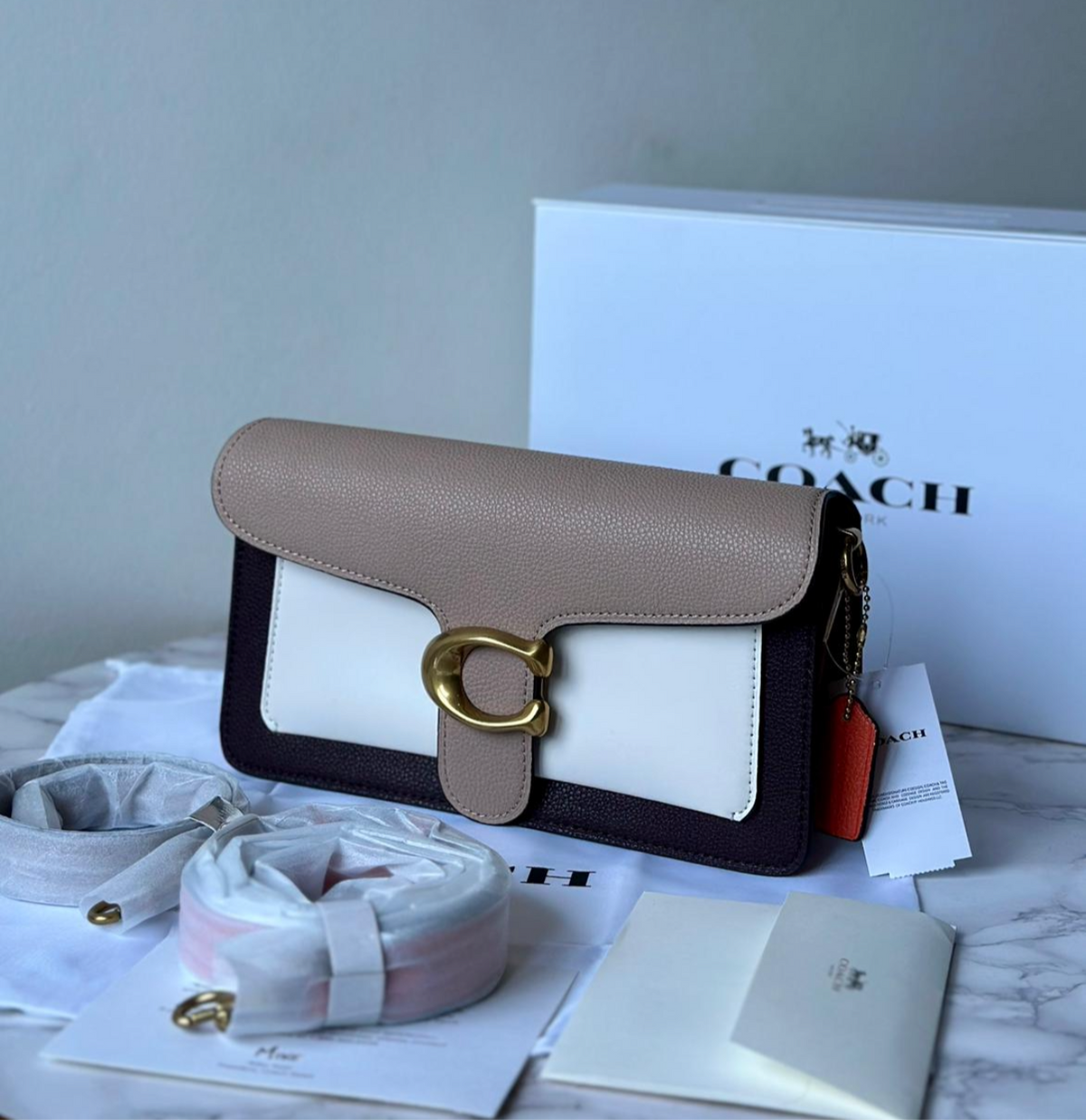 COACH Tabby 26 Bag with Brand Box - Genuine Leather