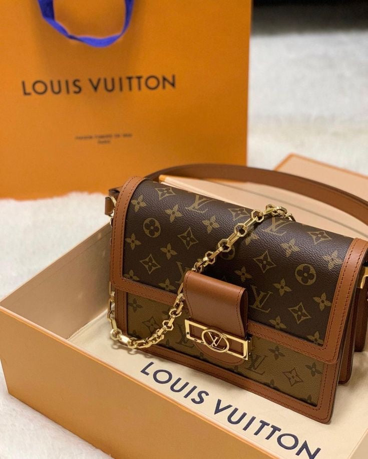 LV Dauphine Bag with Brand Box