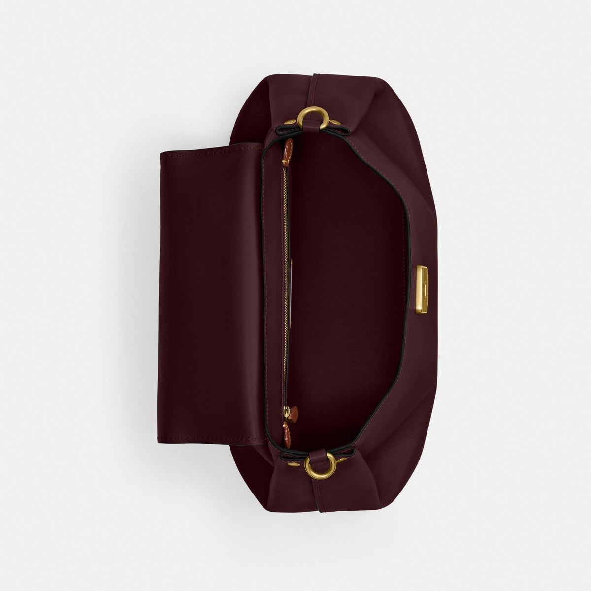 Coach Slouchy Rogue Top Handle Bag with Brand Box - Genuine Leather