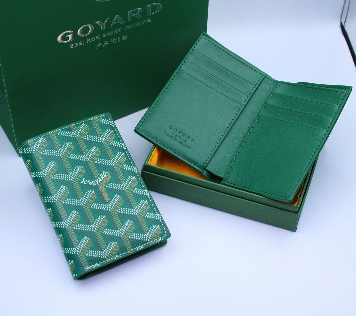 Goyard Cardholder/ Passport Holder with Brand Box