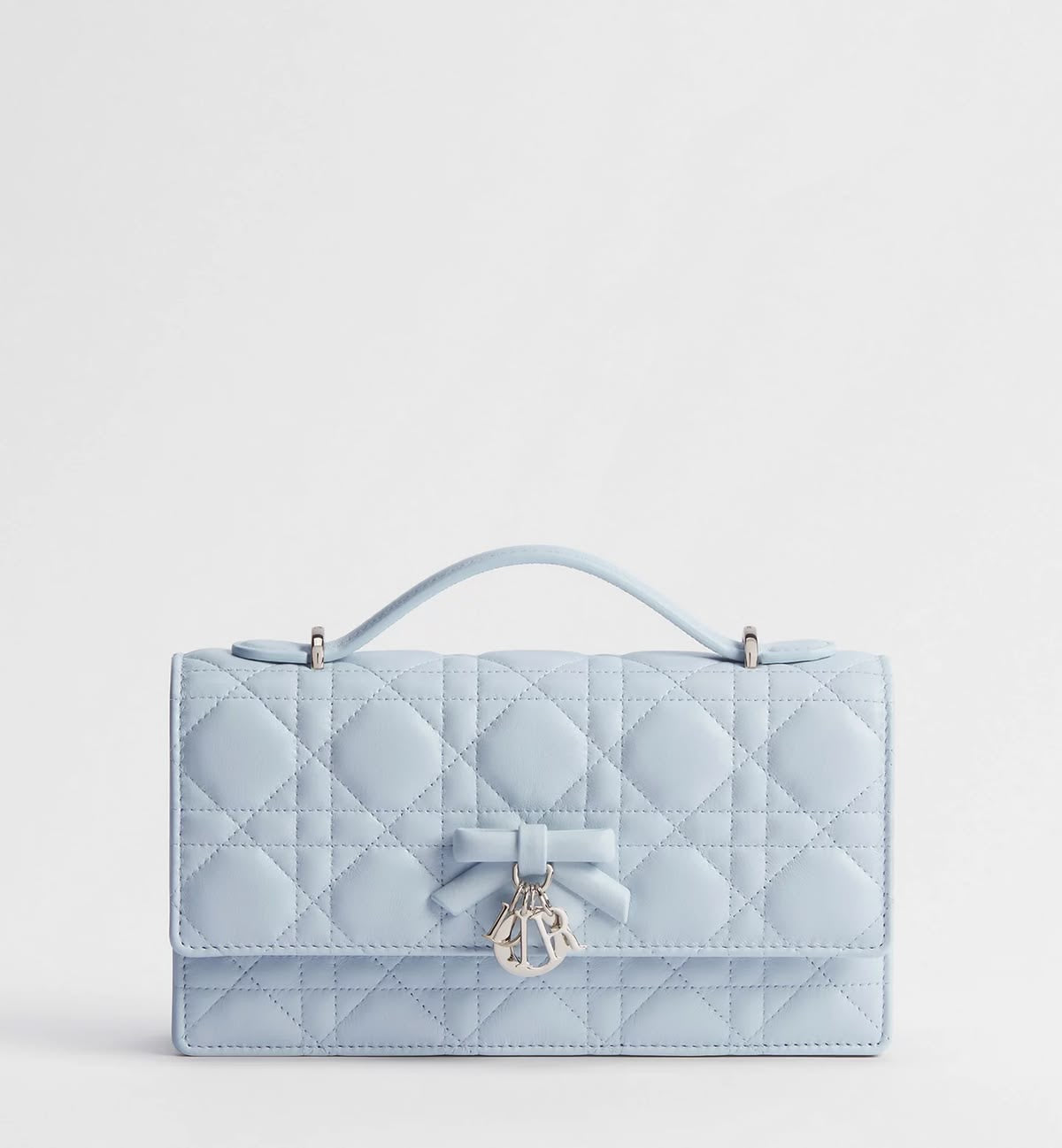 Christian Dior Mini Soupir Pink Cannage Bag with Brand Box
