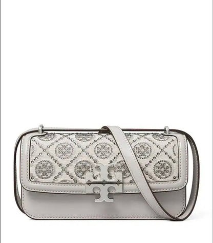 Tory Burch Eleanor T Monogram Hotfix with Brand Box