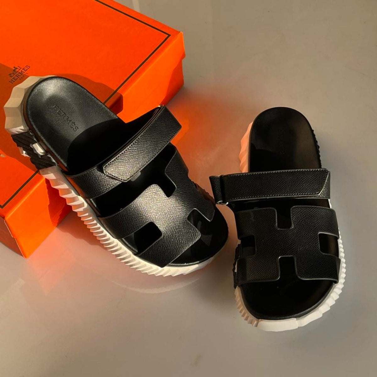 Hermes Infre Cypher Sandal with Brand Box
