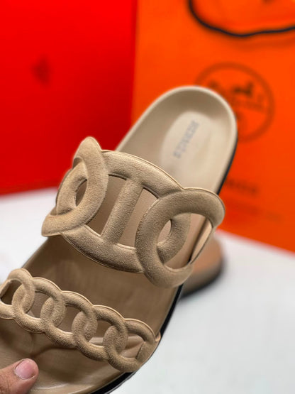 Hermes Extra Sandal with Brand Box
