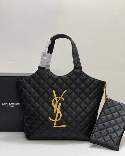 YSL Quilted Tote Bag
