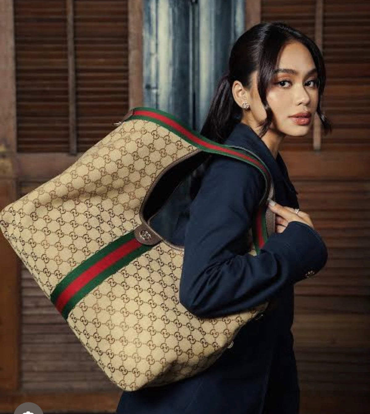 Gucci Gigilo Bag with Brand Box- Large