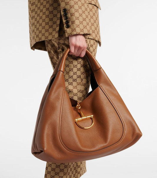 Gucci Softbit Maxi Shoulder Bag with Box