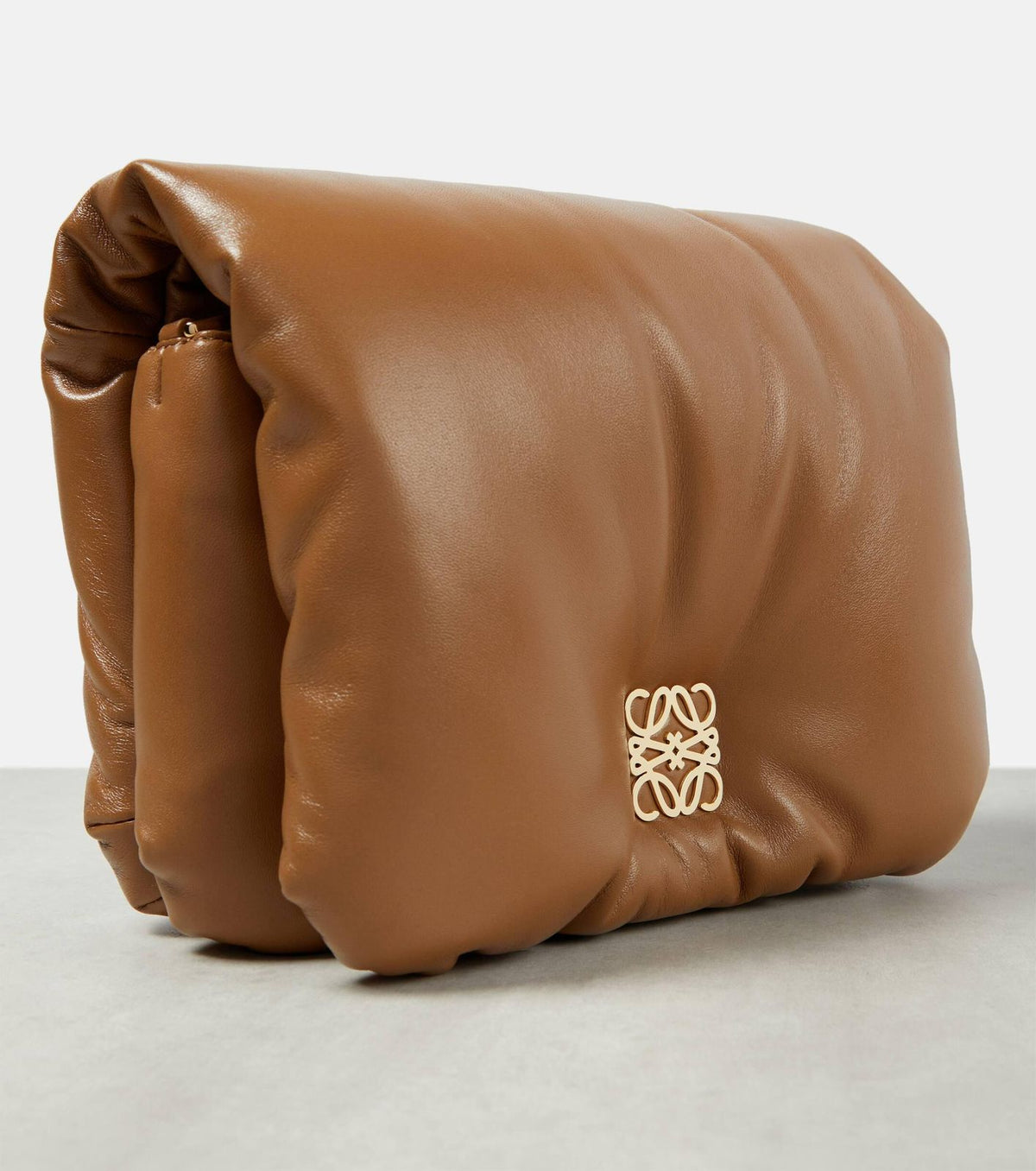 LOEWE Puffer Goya Padded | Leather Shoulder Bag with Box