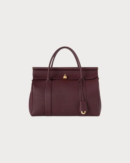 Loro Piana Loom Bag L32 in Grained Calfskin with Box