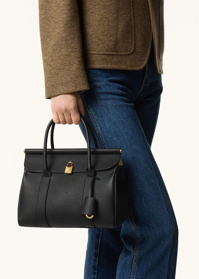Loro Piana Loom Bag L32 in Grained Calfskin with Box