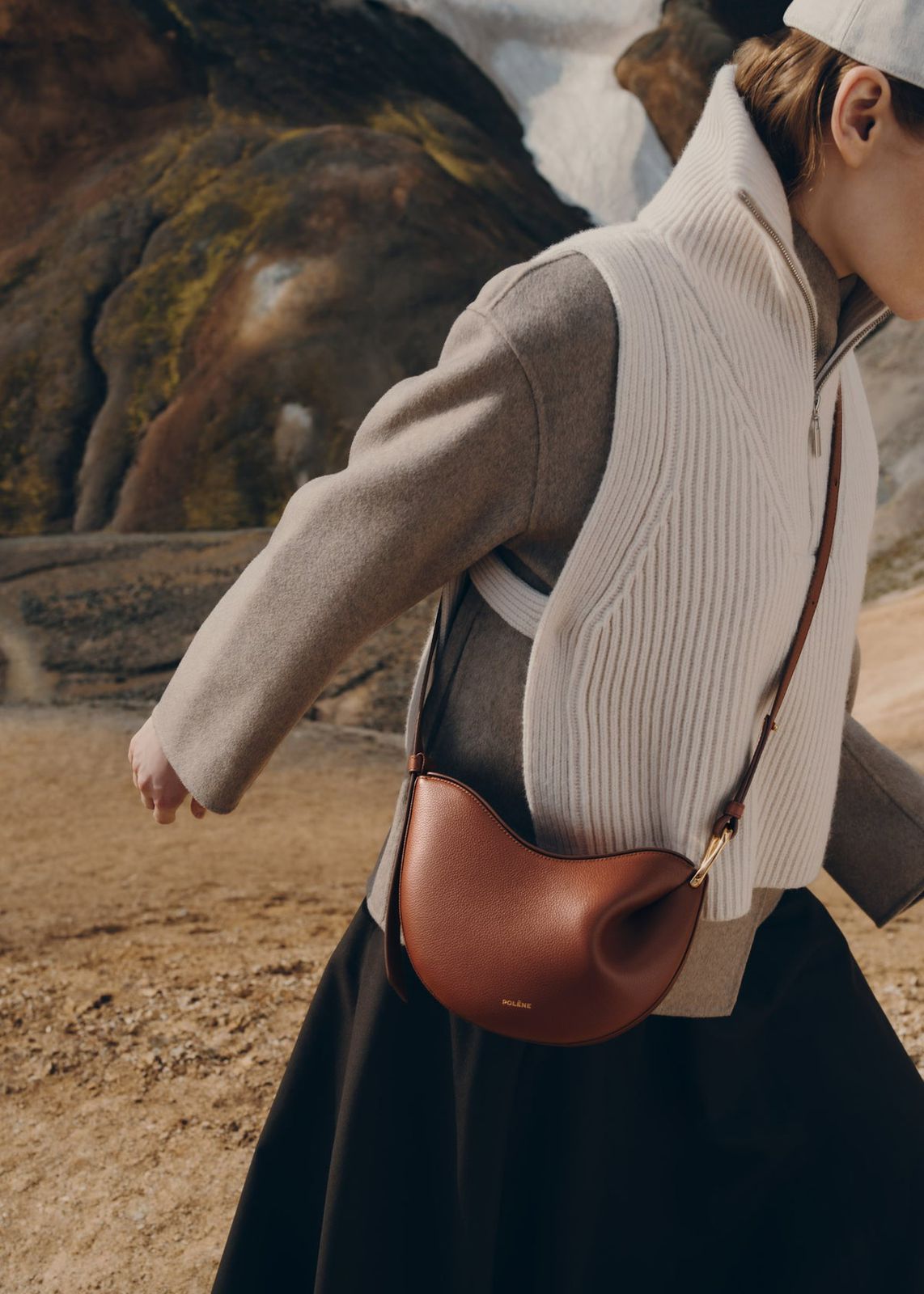 Polène Tonca Shoulder Bag with Box