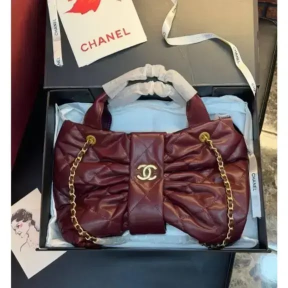 CHANEL Mini Bow Bag with Box