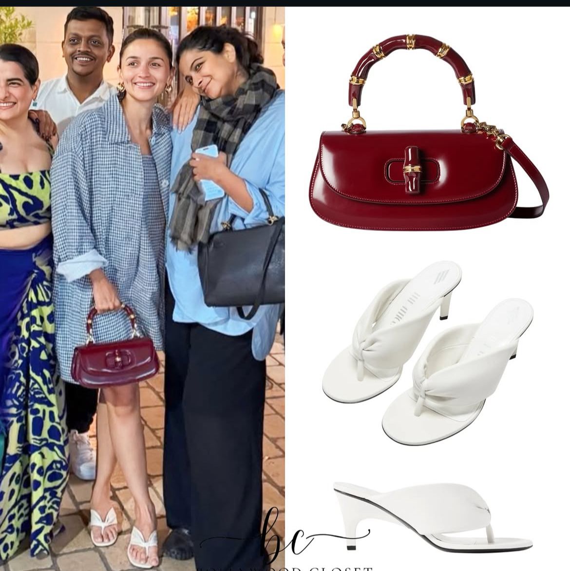 Gucci Bamboo 1947 Small Top Handle Bag with Box