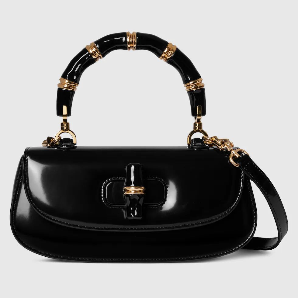 Gucci Bamboo 1947 Small Top Handle Bag with Box