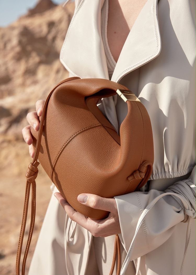Polène Béri Leather Bag with Box