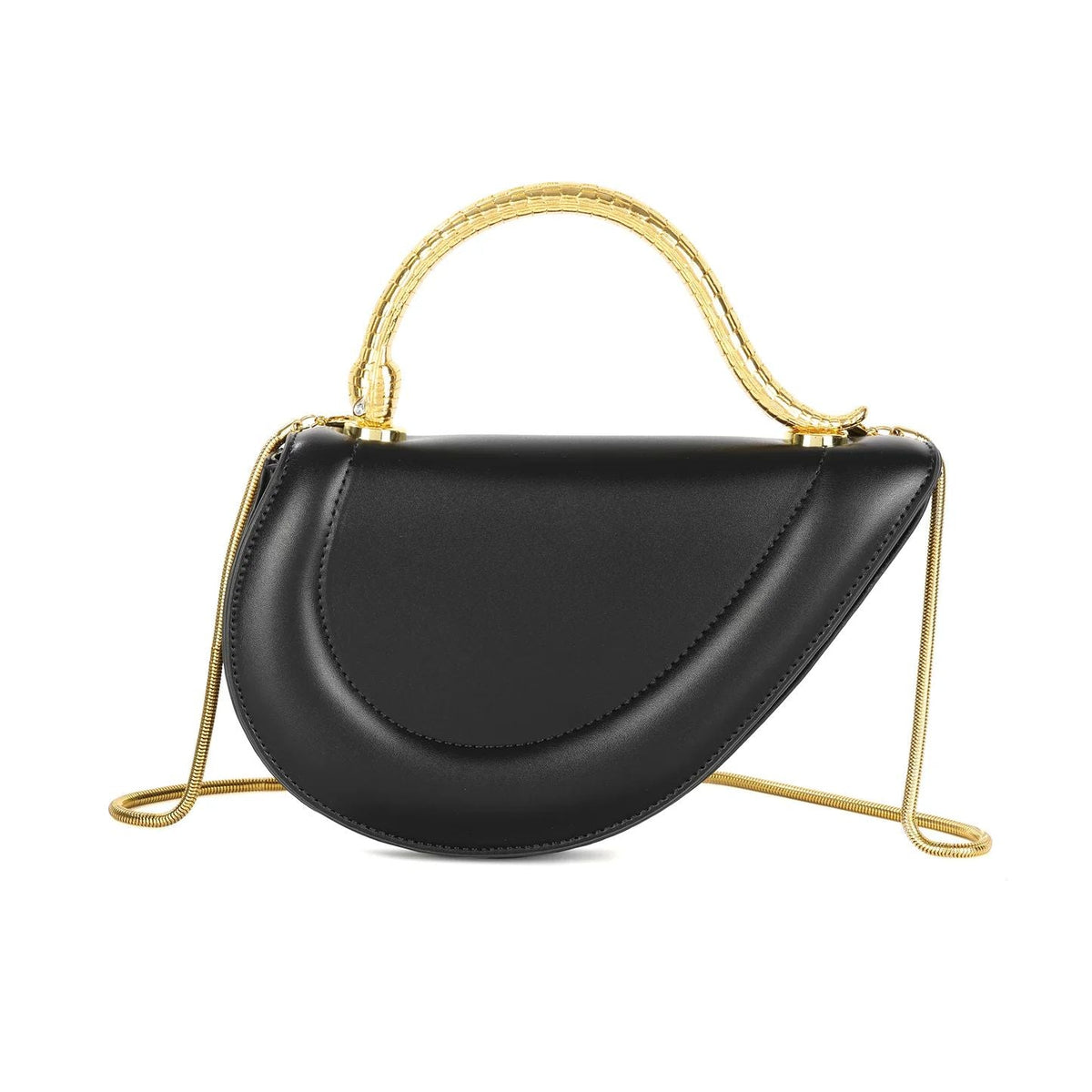 BVLGARI Serpenti Cuore 1968 Top Handle Bag with Box