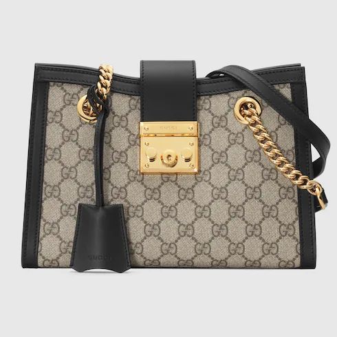 GUCCI Padlock Small Shoulder Bag with Box