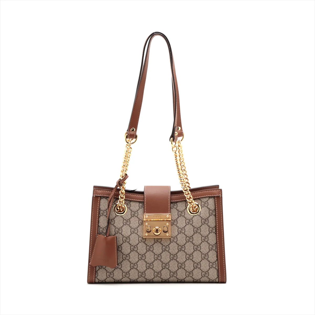 GUCCI Padlock Small Shoulder Bag with Box