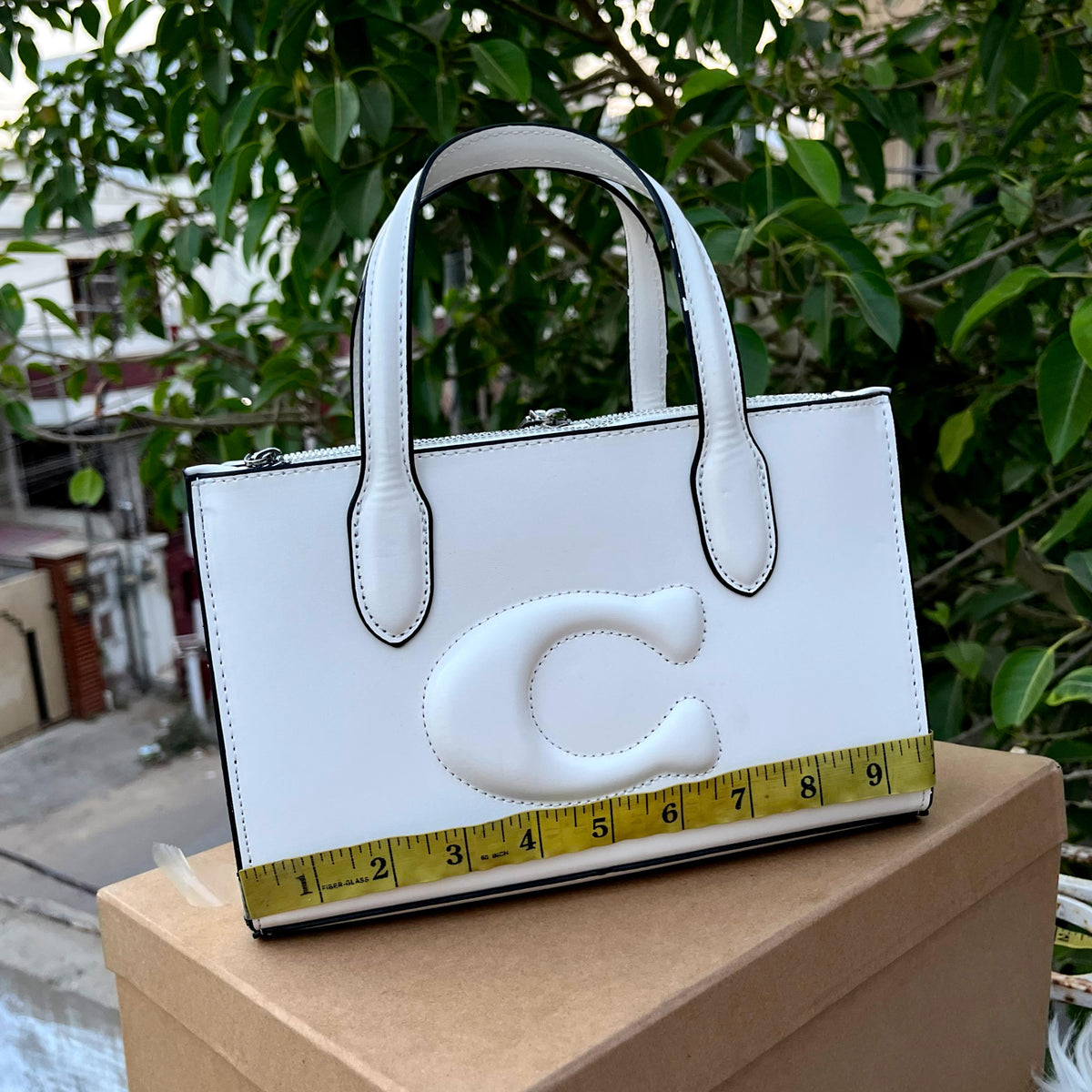 Coach Outlet Nina Mini Tote Bag with Box