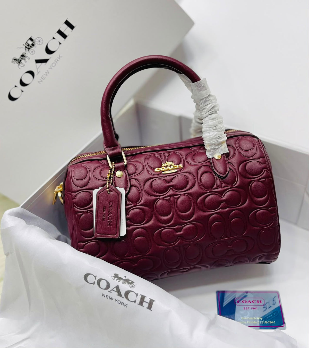 COACH | Duffle Mini Rowan Crossbody Bag with Box