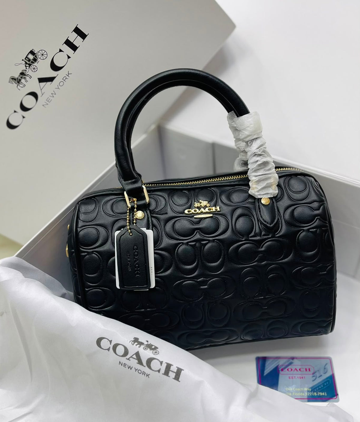 COACH | Duffle Mini Rowan Crossbody Bag with Box