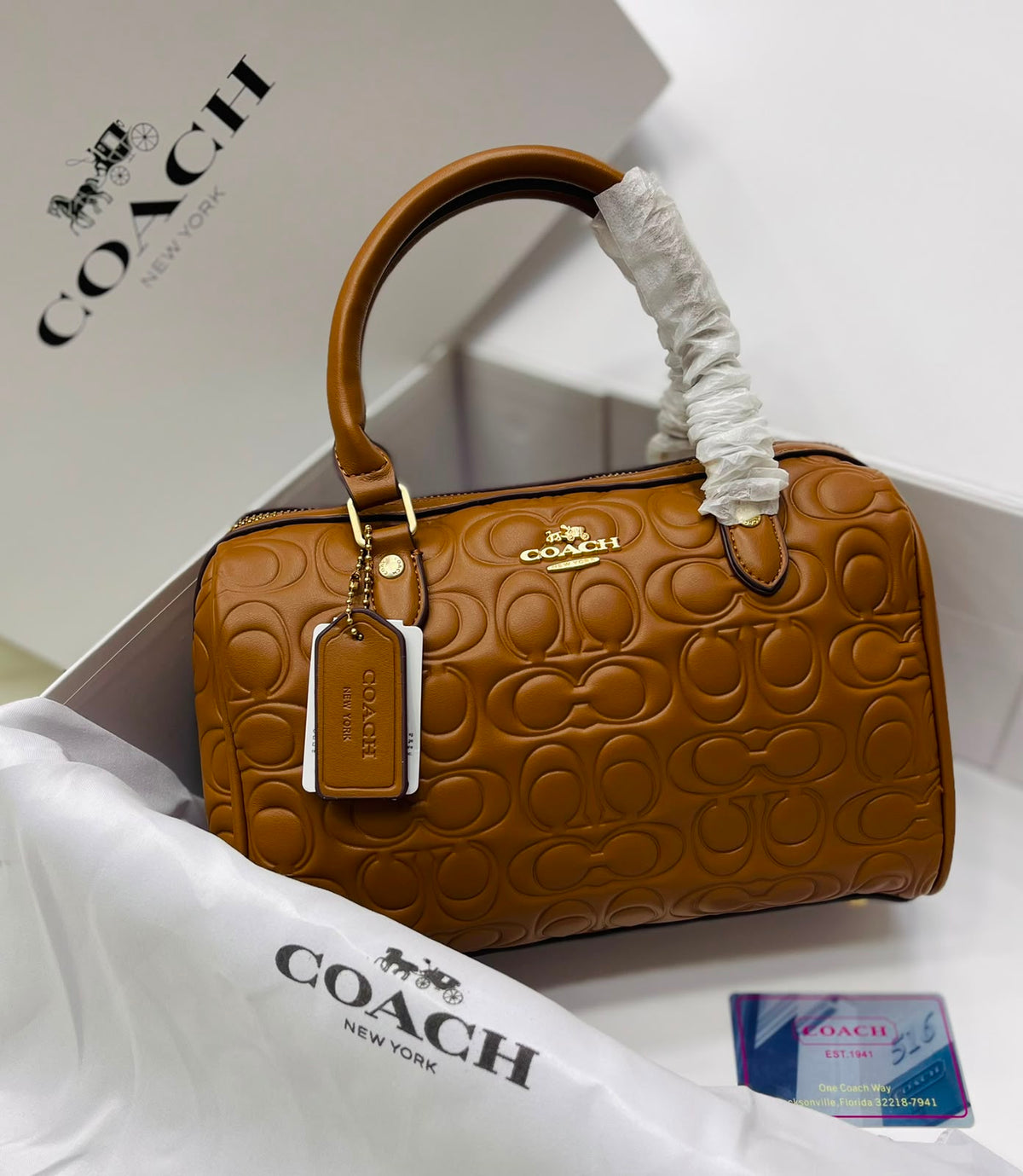 COACH | Duffle Mini Rowan Crossbody Bag with Box