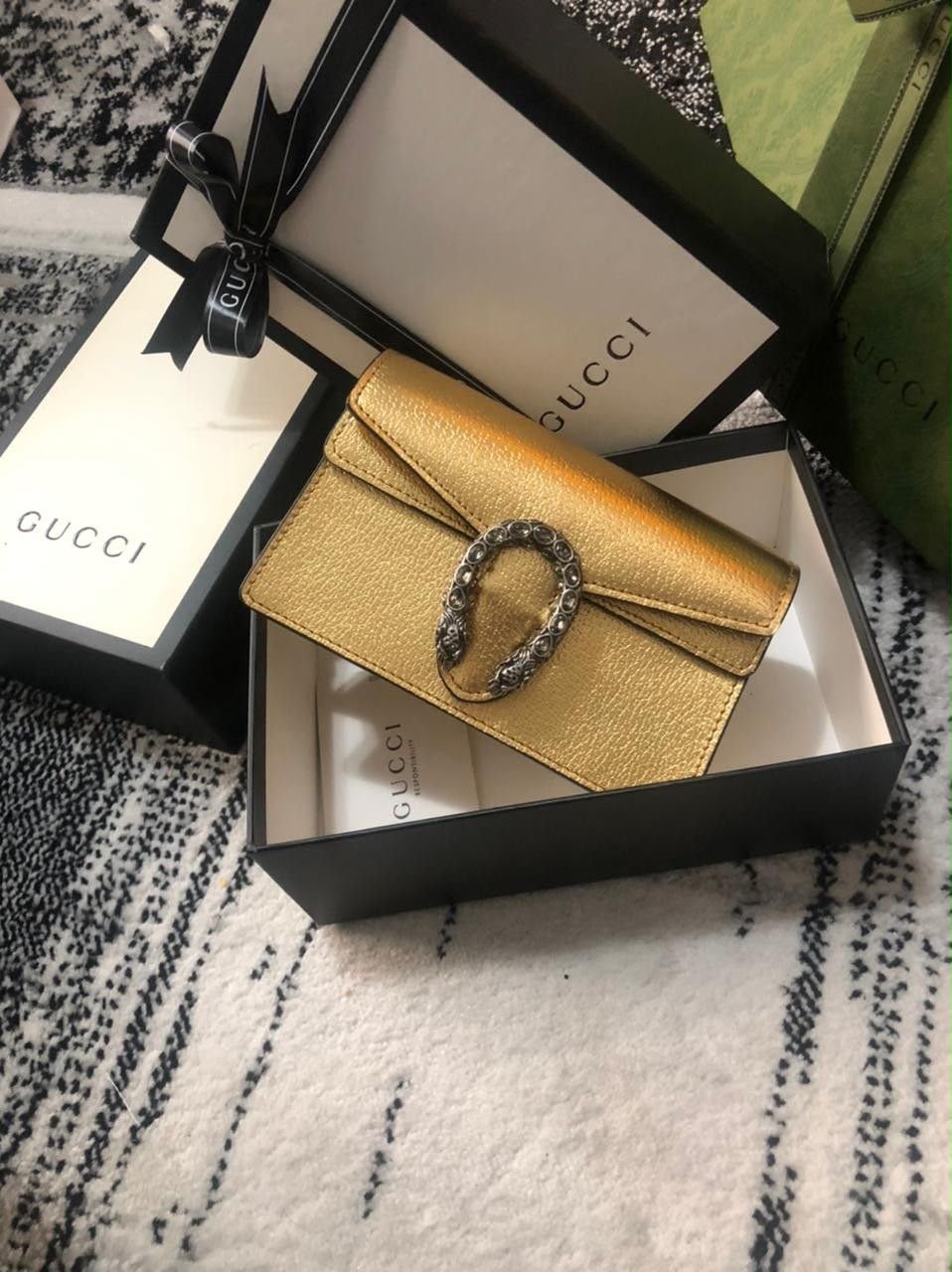GUCCI Dionysus Mini Shoulder Bag with Box