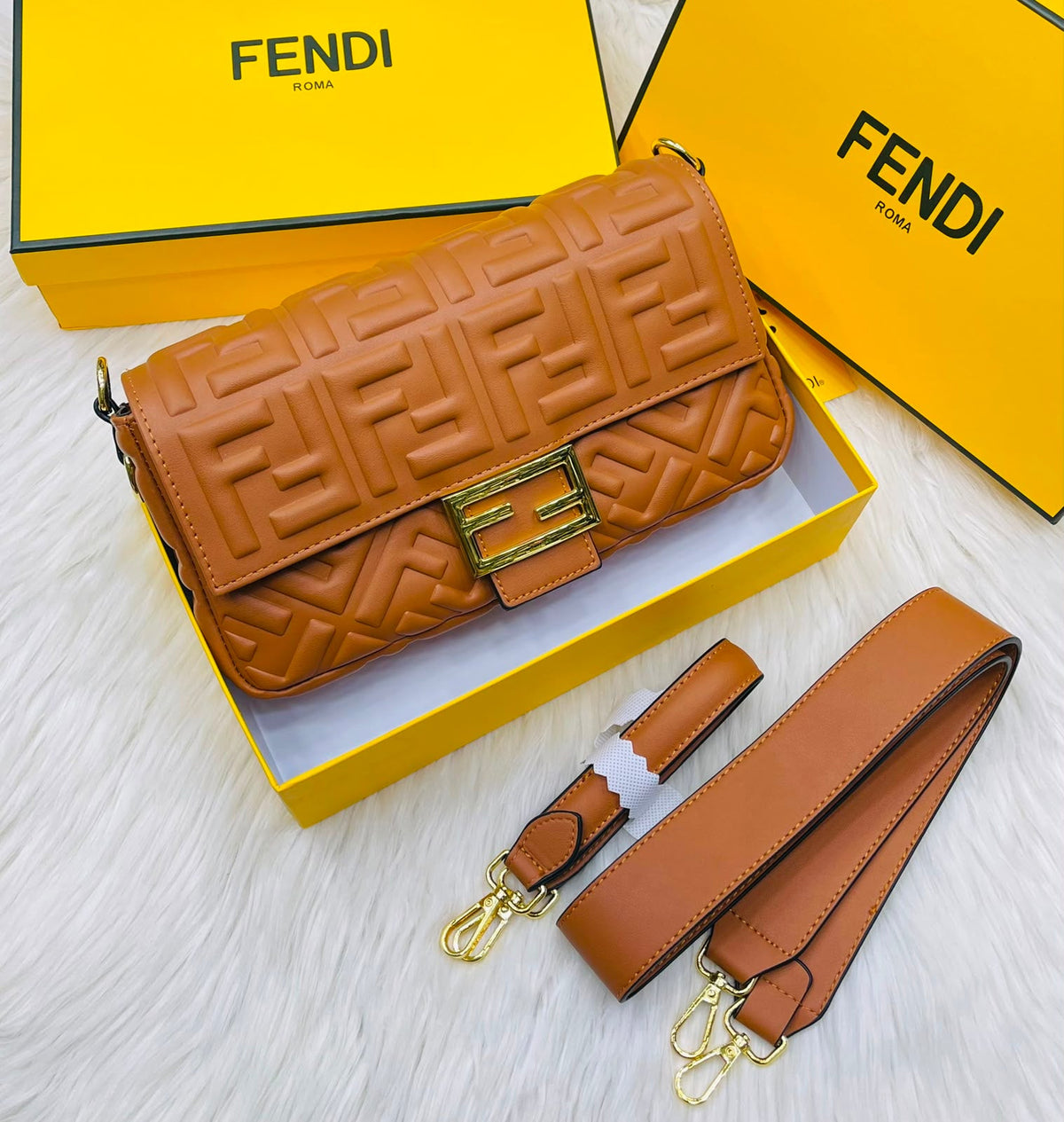 Fendi Baguette Bag with Box