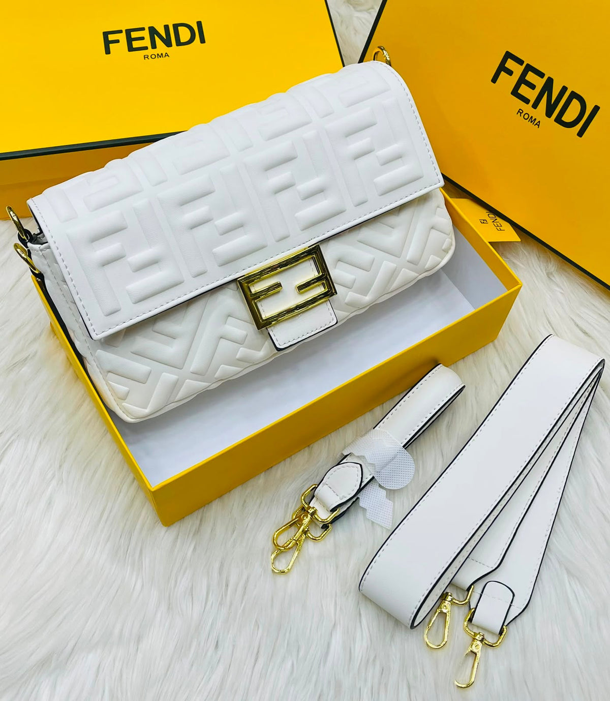 Fendi Baguette Bag with Box