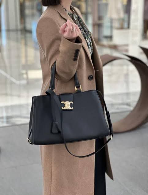 Celine Medium Appoline Bag in Supple Calfskin with Box
