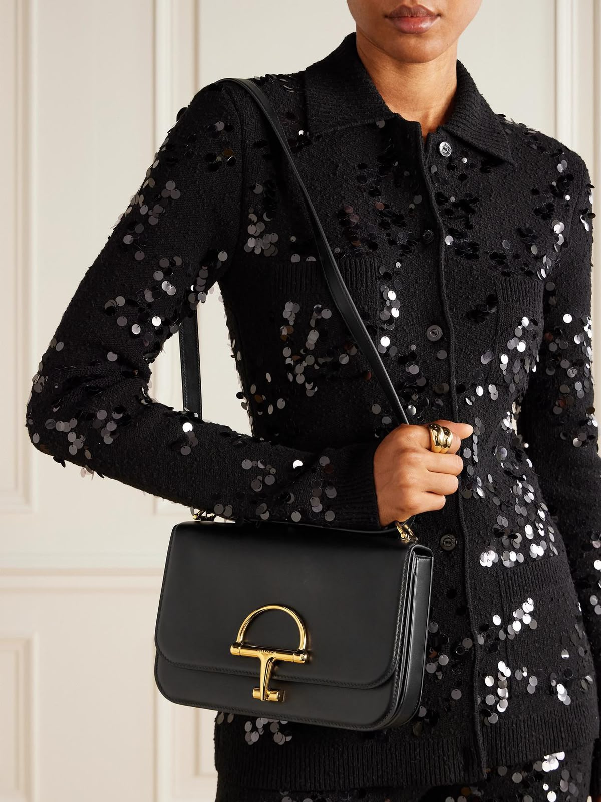 Gucci Siena small top handle bag with Box