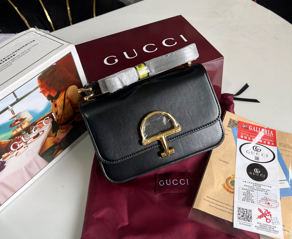 Gucci Siena small top handle bag with Box