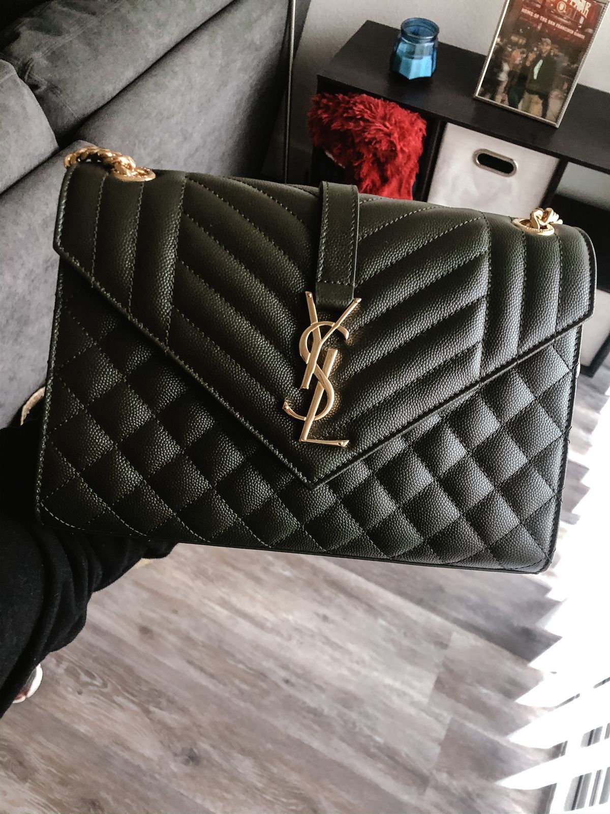 YSL | Saint Laurent Envelope Medium Bag with Box
