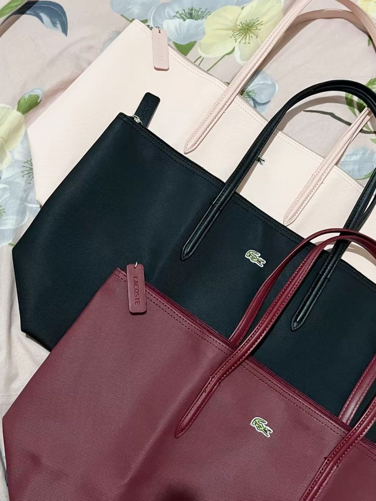 LACOSTE Tote Bag | Limited Stock Available on with Box