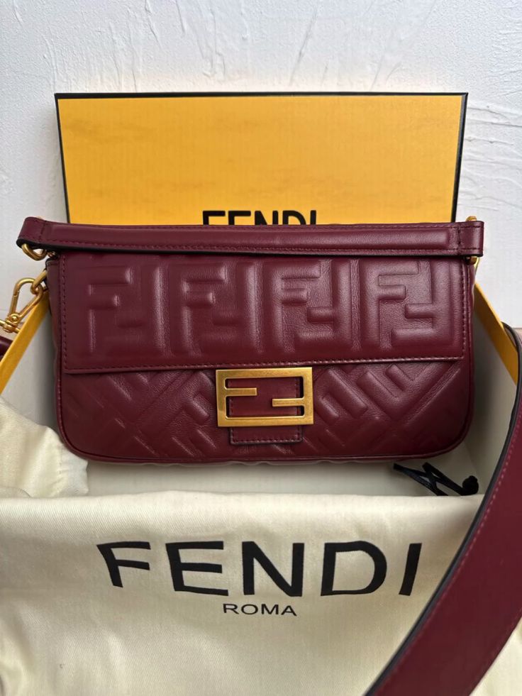 Fendi Baguette Bag with Box